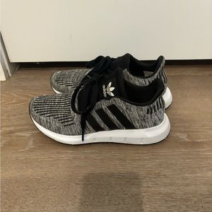 Gray/Black Adidas Sneakers